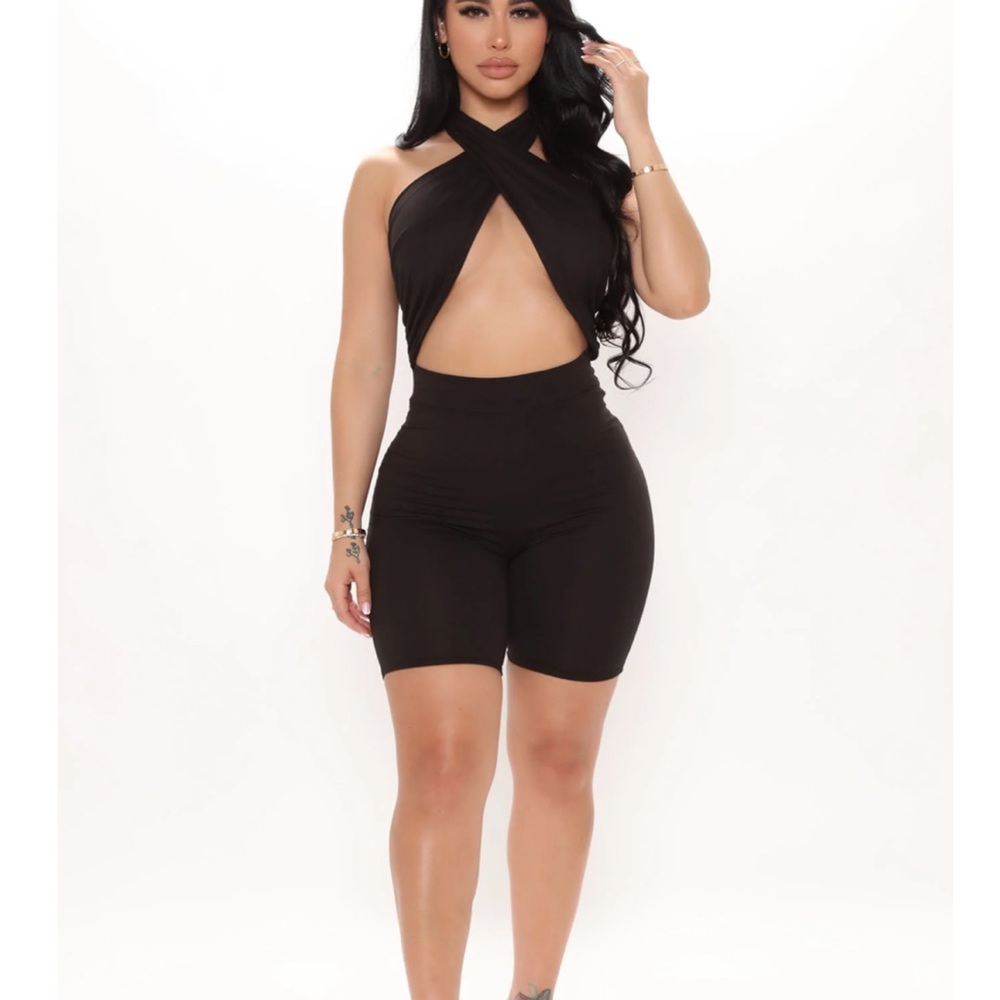 Black romper large
